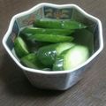 クレムリン。's cooksnap of when they made 鉄板キュウリの浅漬け.