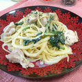 ドーベル大和's cooksnap of when they made 鶏肉とほうれん草と三種のチーズパスタ.
