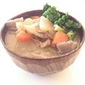 Fire-King's cooksnap of when they made 豚汁.