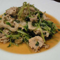 とみとりお's cooksnap of when they made 豆苗と豚肉のシャキシャキ炒め　.