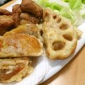 テラスタジオ's cooksnap of when they made りんごと柿とラ・フランスの天ぷら♪.