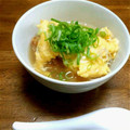 れなちょん's cooksnap of when they made 朝食や昼食に！焼きおにぎりのたまご餡かけ.
