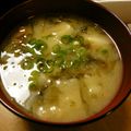 BiwacoJune's cooksnap of when they made 基本の味噌汁.