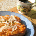 ミントレモン's cooksnap of when they made 鮭フレークで簡単♪鮭マヨトースト.