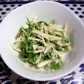 Hanaria's cooksnap of when they made 水菜とツナのサラダ.