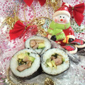 みなみんくっきんぐ's cooksnap of when they made ごまの風味！韓国風巻き寿司・豚肉と大葉.