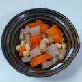 yellowチェリー's cooksnap of when they made 美味しくデトックス！大豆と根菜の煮物♡.