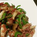 ほーま's cooksnap of when they made ピーマンとコンビーフのマヨ醤油炒め.