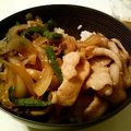 akkkko's cooksnap of when they made 焼肉丼.