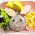 とーみママ's cooksnap of when they made キャラ弁♪ポケモン☆チラーミィ.