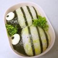紅葉ｙ's cooksnap of when they made 簡単キャラ弁＊みつばちさんおにぎり♪.