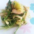 白いきつね's cooksnap of when they made ハマる！生姜じょうゆの炒めサラダ.
