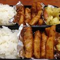 huto☆'s cooksnap of when they made たまねぎの豚肉クルクル～ケチャ醤油味♪.