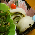 こうまさmam's cooksnap of when they made お弁当おかず♪ちくわレタスのり巻き★.