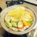 カピラヲン's cooksnap of when they made 白だしで簡単塩ちゃんこ鍋.