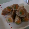 mari*co's cooksnap of when they made 豚肉のアスパラ＆にんじん巻き♪.