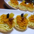 アップル食堂's cooksnap of when they made 秋の味覚を満喫＊和風なモンブランタルト.