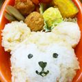 ０ｗ０まめちゃん's cooksnap of when they made ダッフィーっぽいお弁当.