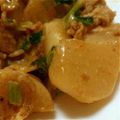 ママンさ's cooksnap of when they made 豚肉とカブの味噌炒め.