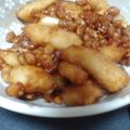 優利亜's cooksnap of when they made ホキ(白身魚)のアーモンドからめ.