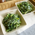 ｘｘyuzumikanｘｘ's cooksnap of when they made ほうれん草の明太マヨ和え.