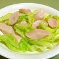 anjizi's cooksnap of when they made おさかなソーセージと白菜の簡単♪酒蒸し.