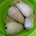 まぶいちゃん's cooksnap of when they made 簡単＊里芋の皮の剥き方２(裏技)＊.