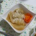 ムーちゃん☆★'s cooksnap of when they made 白菜とウインナーのお手軽ロールキャベツ風.