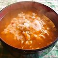 ありかん's cooksnap of when they made チーズがとろ～り辛ラーメンでユッケジャン.