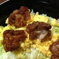たちゅきちゅ's cooksnap of when they made 時短*甘からあげ丼*お惣菜の唐揚げ使用.