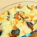 イエローバード's cooksnap of when they made ■かぼちゃと茄子のミートチーズ焼き■.
