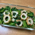 yukier0921's cooksnap of when they made 簡単！春菊の胡麻油炒め.