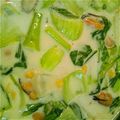akaw's cooksnap of when they made 牡蠣とチンゲン菜のクリーム煮.