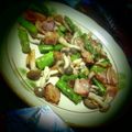 ★ぁねえ★'s cooksnap of when they made ベーコンとアスパラのバター炒め.
