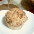 ちーまこ17's cooksnap of when they made ★ピーナツバターチョコチップマフィン★.