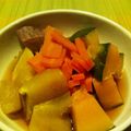 hiromidori's cooksnap of when they made 簡単！かぼちゃとさつまいもの煮物.
