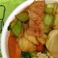 カトゥナ's cooksnap of when they made お弁当にも☆ちくわとチンゲン菜の炒め物.