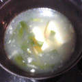 Linlyn's cooksnap of when they made あったまる☆ 豆腐と韮の 生姜スープ.