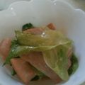 きざみカレーそば's cooksnap of when they made ハムとレタスの　オイスターマヨ炒め.