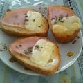ミーティア姫's cooksnap of when they made ハムチーズのバゲット.
