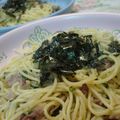 はらぺこモモちゃん's cooksnap of when they made 牛肉のみぞれ煮パスタ.