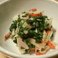 Lila's cooksnap of when they made 　　ほうれん草のマヨぽん和え.