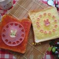 ８児のママきよっぺ's cooksnap of when they made かわいいトースト♪.