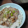 しおとも's cooksnap of when they made ちょっと刺激的☆納豆に柚子胡椒＋マヨポン.