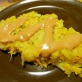 やのゆか's cooksnap of when they made にんじんのお好み焼き.