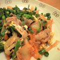 青空の月さま's cooksnap of when they made 豚キムチ * 卵を入れたらキレイで甘いよ.