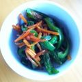 えんじぇる5's cooksnap of when they made すき焼たれでピーマンとにんじんのきんぴら.