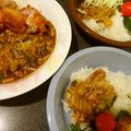 ゆうかちゃんまんま's cooksnap of when they made 白菜ピーマンひき肉のスパイシーカレー.