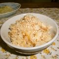 13pearls's cooksnap of when they made なめたけとシーチキンの炊き込みご飯.