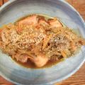 mikinald's cooksnap of when they made フライパンで＊Ｗ胡麻の鮭南蛮.